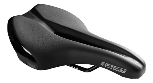 Asiento Bicicleta 256 X 158mm Sd-po4 Sumart - Negro 25.6 Cm 15.8 Cm