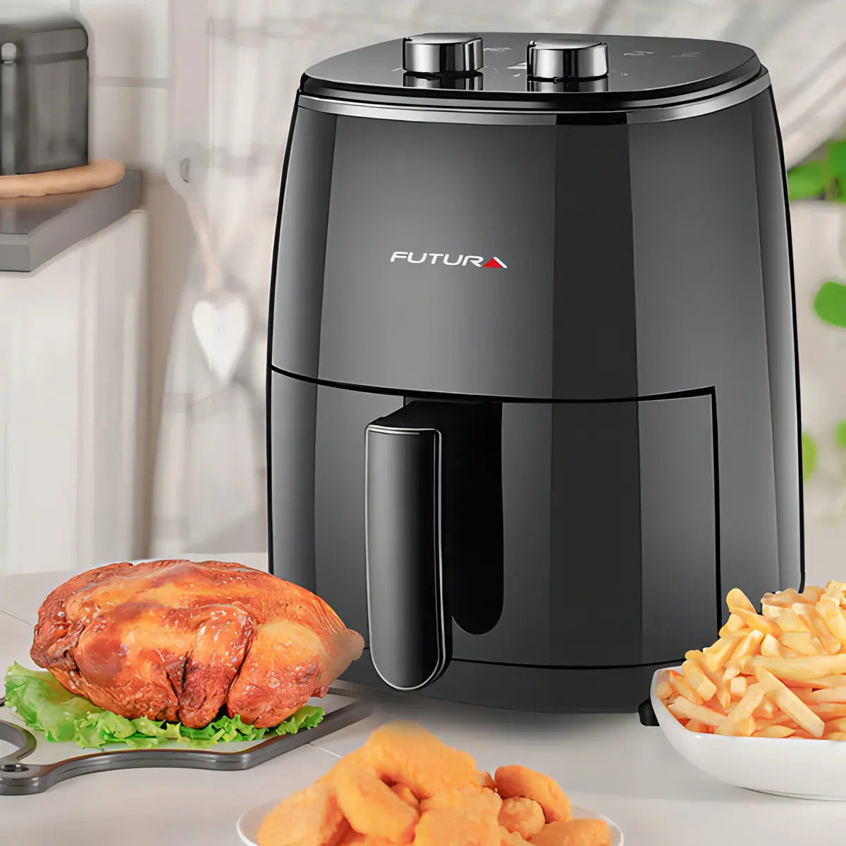Freidora Sin Aceite Futura 4,2 L Fut-af4523mb - Negro