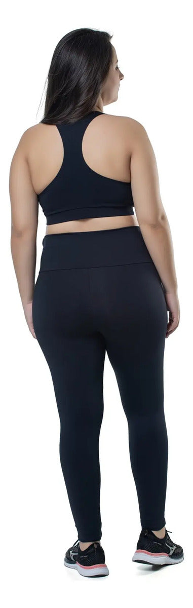 Calza Maternal Embarazadas Deportiva Elite - Negro 2xl