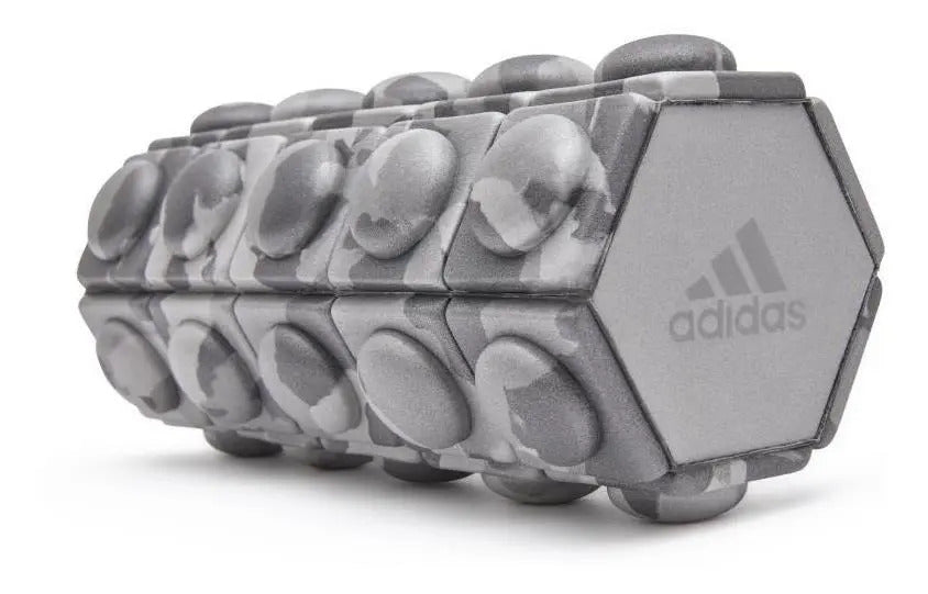 Mini Rolo Rodillo adidas Masajeador Yoga Pilates - Gris