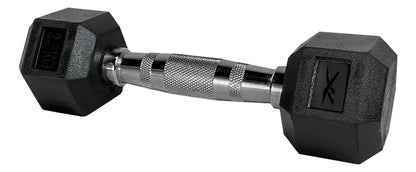 Mancuerna Hexagonal Recubierta De Goma 2,5kg Reebok - Negro