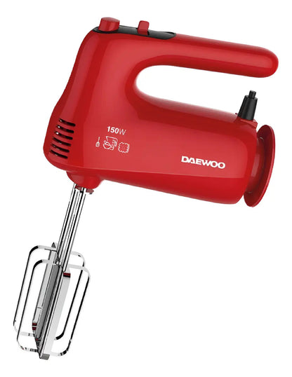 Batidora De Mano Daewoo 5 Vel 150w Hm505 - Rojo 50 Hz