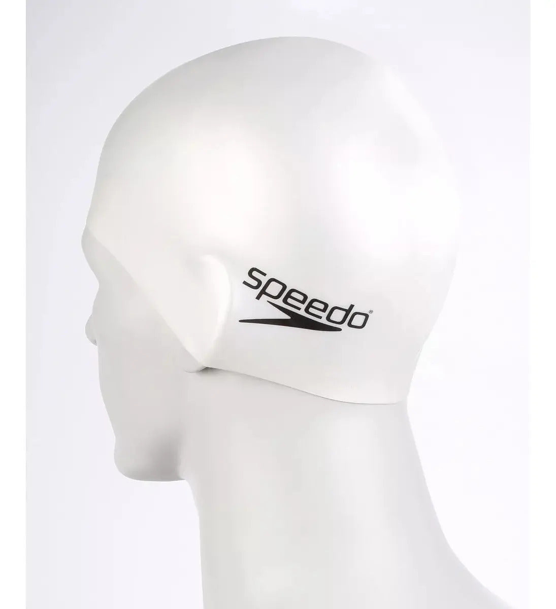 Gorra De Natación Piscina Plain Flat Speedo - Azul Marino Liso U