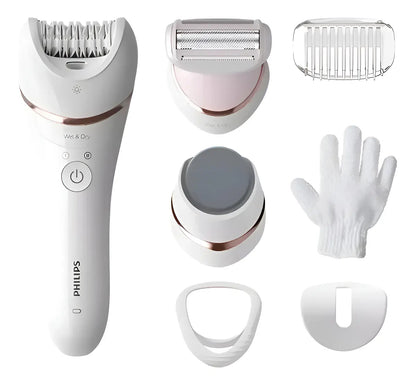 Depiladora Wet & Dry Philips Bre730/00 - Blanco