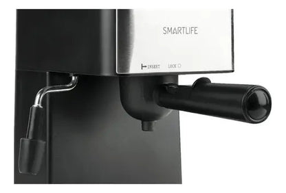Cafetera Espresso Smartlife 3,8 Bares Sl-cm4648ve Negro/plateado