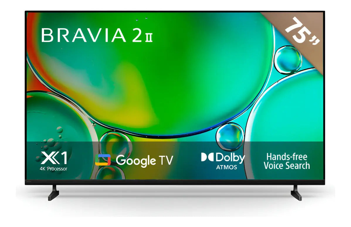 Smart Tv Sony 75'' Bravia 2 Dolby Atmos 4k K-75s20