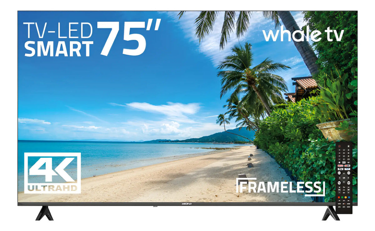 Smart Tv Xion 75'' 4k Whale Tv Xi-led75w