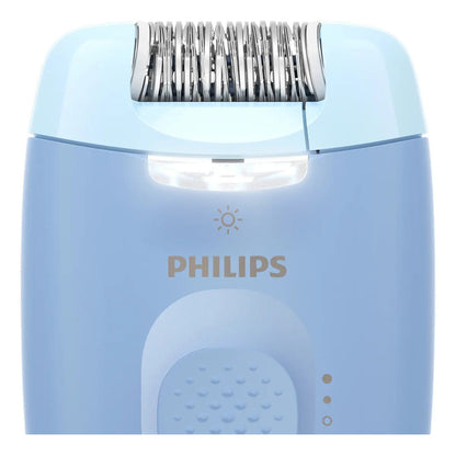 Depiladora Philips Serie 4000 Bre247/00 - Celeste