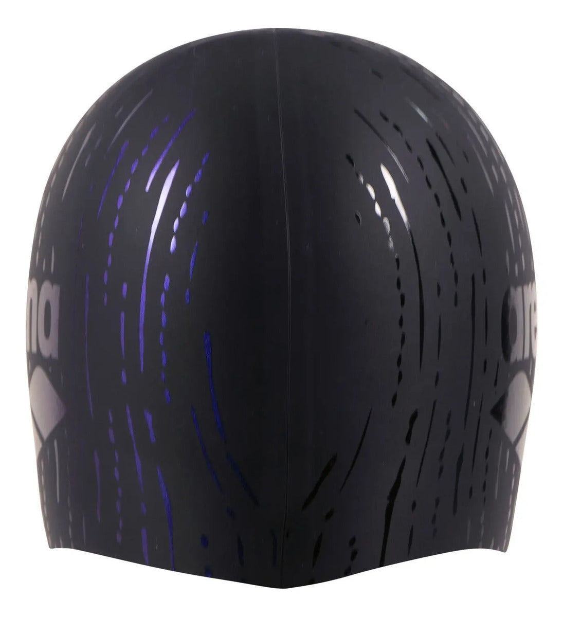Gorra De Natación Arena Shine Unisex - Negro Liso Uni