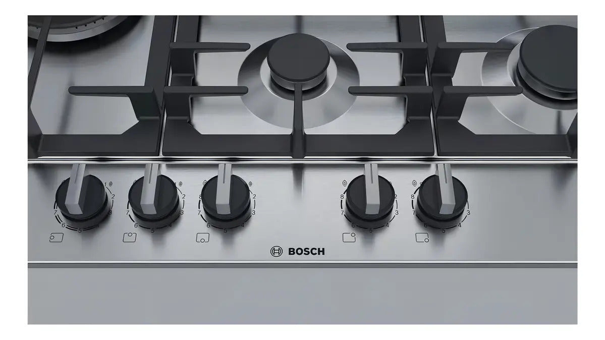 Anafe A Gas Bosch Inox 75cm Pcs7a5b90 - Acero