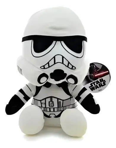 Peluche Star Wars Stormtrooper 25cm Phiphitoys - Blanco