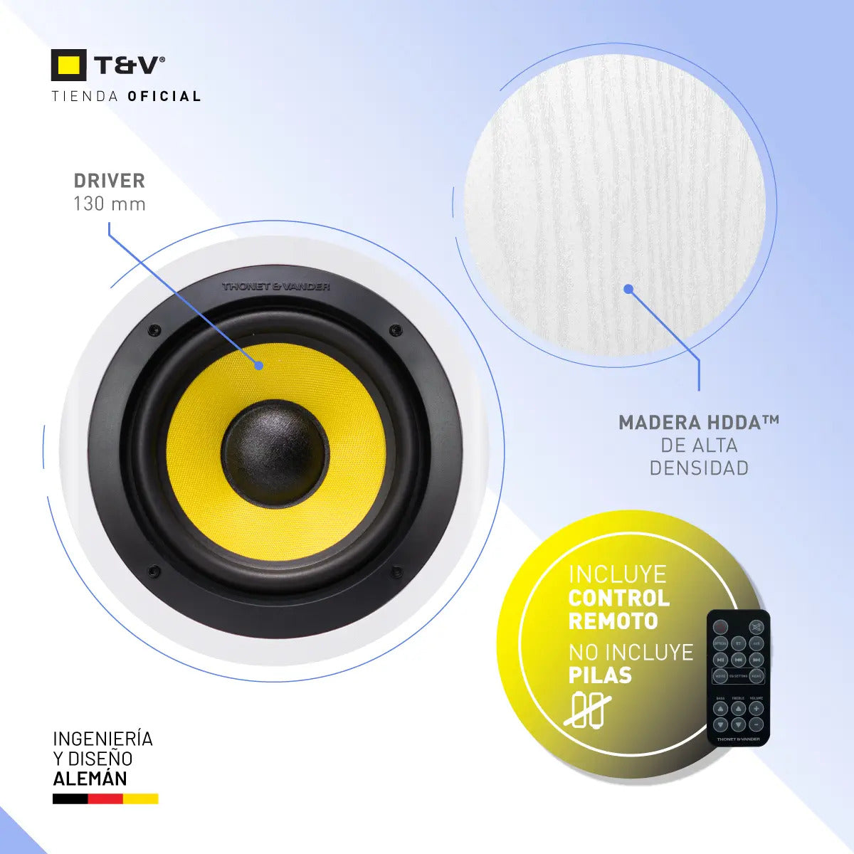Parlante Hoch Home Studio Thonet & Vander