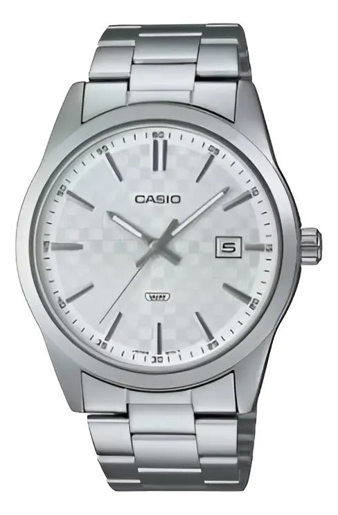 Reloj Casio Metal Hombre 41mm Mtp-vd03d-7a - Plateado
