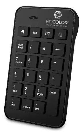 Teclado Numérico Ripcolor - Negro Español Latinoamérica