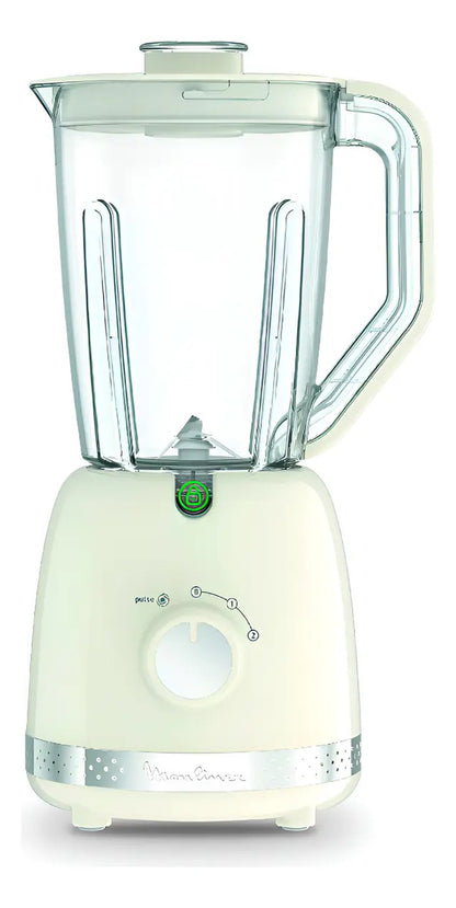 Licuadora Moulinex Soleil 1,25 Lt 2 Vel 500w - Blanco
