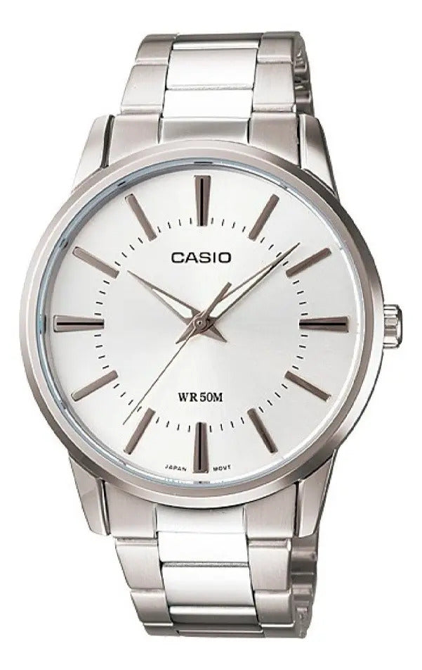 Reloj Casio Metal Dama Ltp-1303d-7a - Plateado