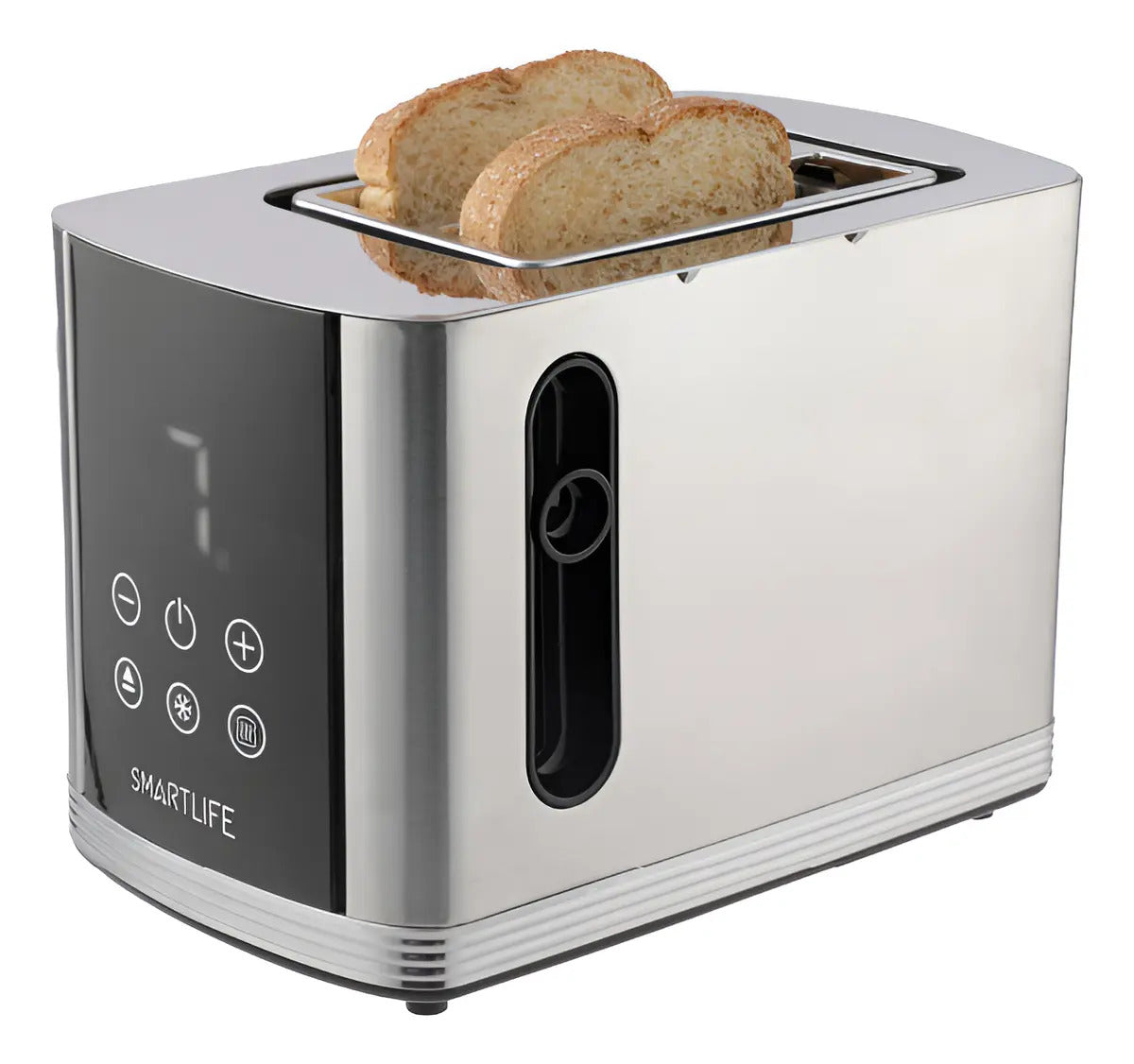 Tostadora Smartlife Digital 2 Panes Sl-to1520 - Plateado
