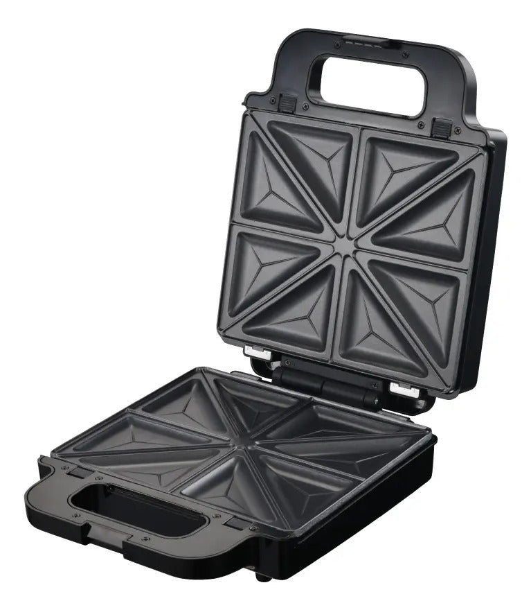Sandwichera, Grill Y Waflera Todo En 1 Xion Xi-sw43 Gris Oscuro