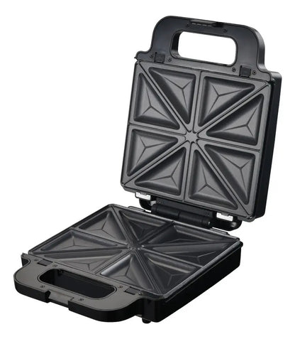 Sandwichera, Grill Y Waflera Todo En 1 Xion Xi-sw43 Gris Oscuro