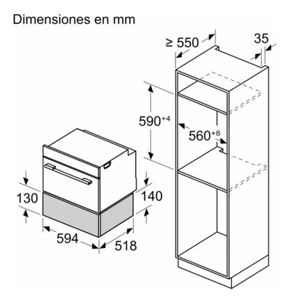 Modulo De Calentamiento Empotrable Bosch Bic7101b1