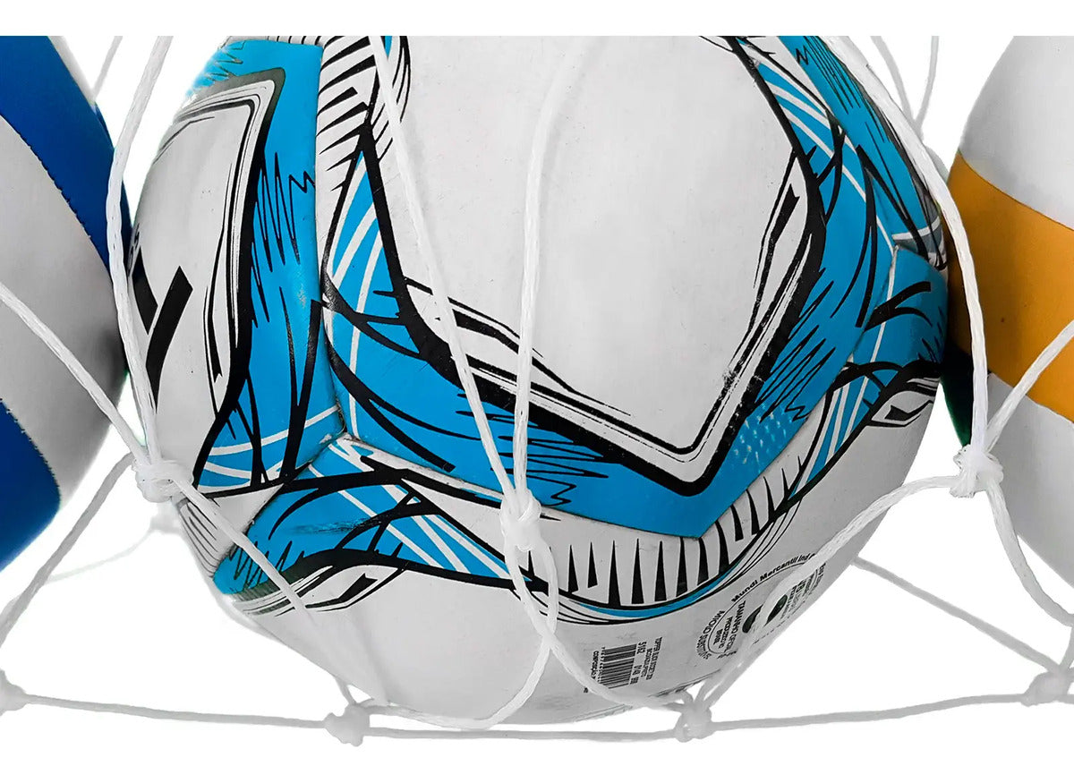 Bolsa Para 10 Pelotas Fut, Bas, Voley Gismar - Blanco