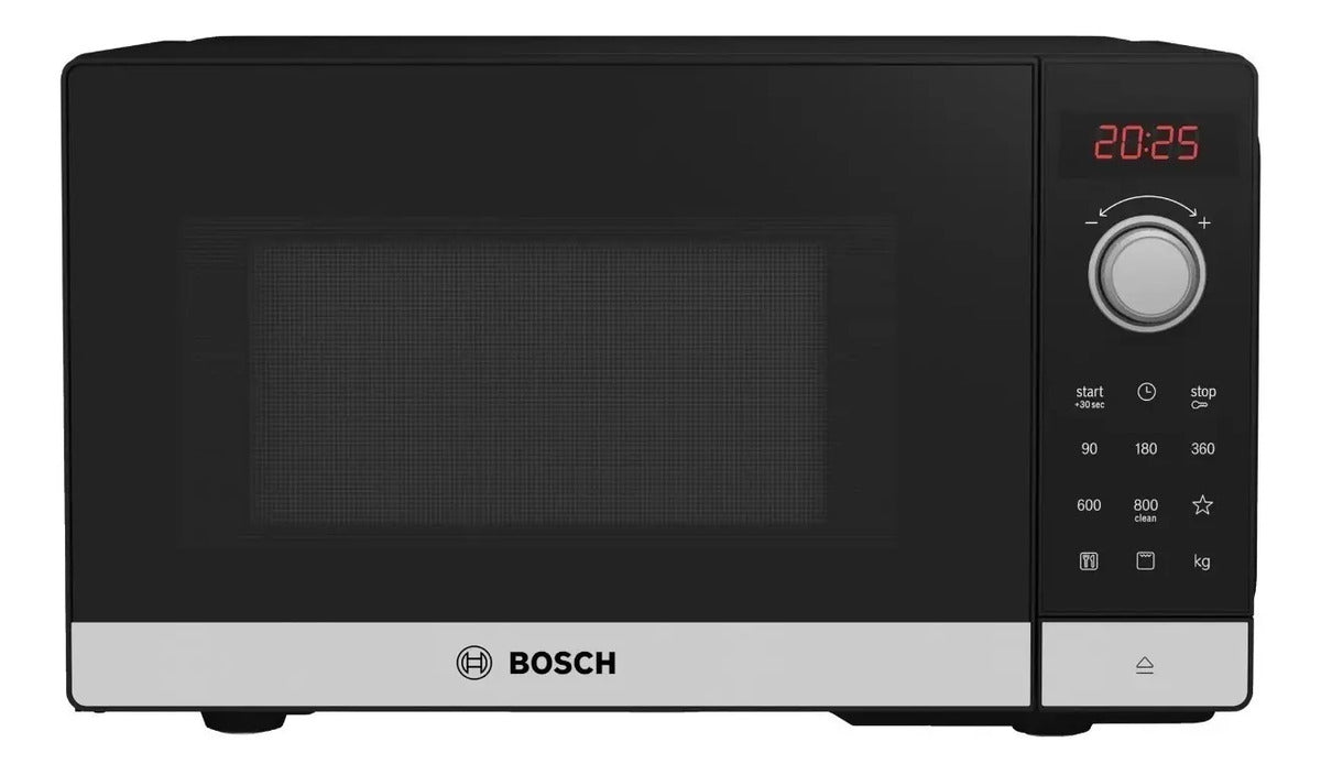 Microondas Grill Bosch Fel023ms2 Acero Inox 20 L