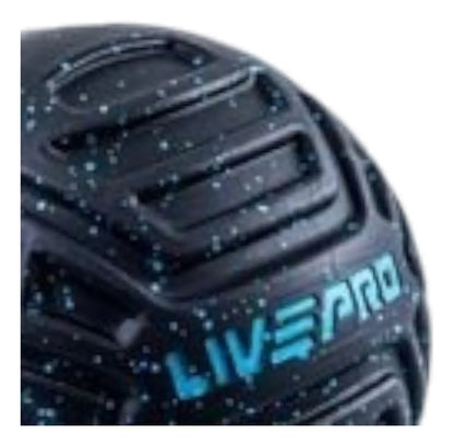 Pelota De Masaje Livepro 12,5 Cm - Negro