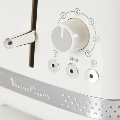 Tostadora Moulinex 2 Ranuras Anchas 850w - Marfil
