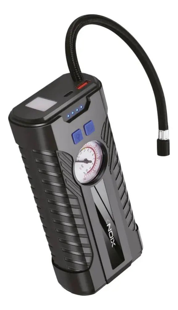 Inflador, Compresor Y Power Bank Portable Xi-powerair Negro