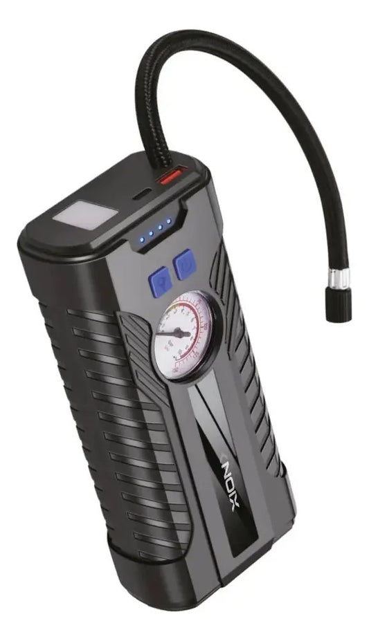 Inflador, Compresor Y Power Bank Portable Xi-powerair Negro