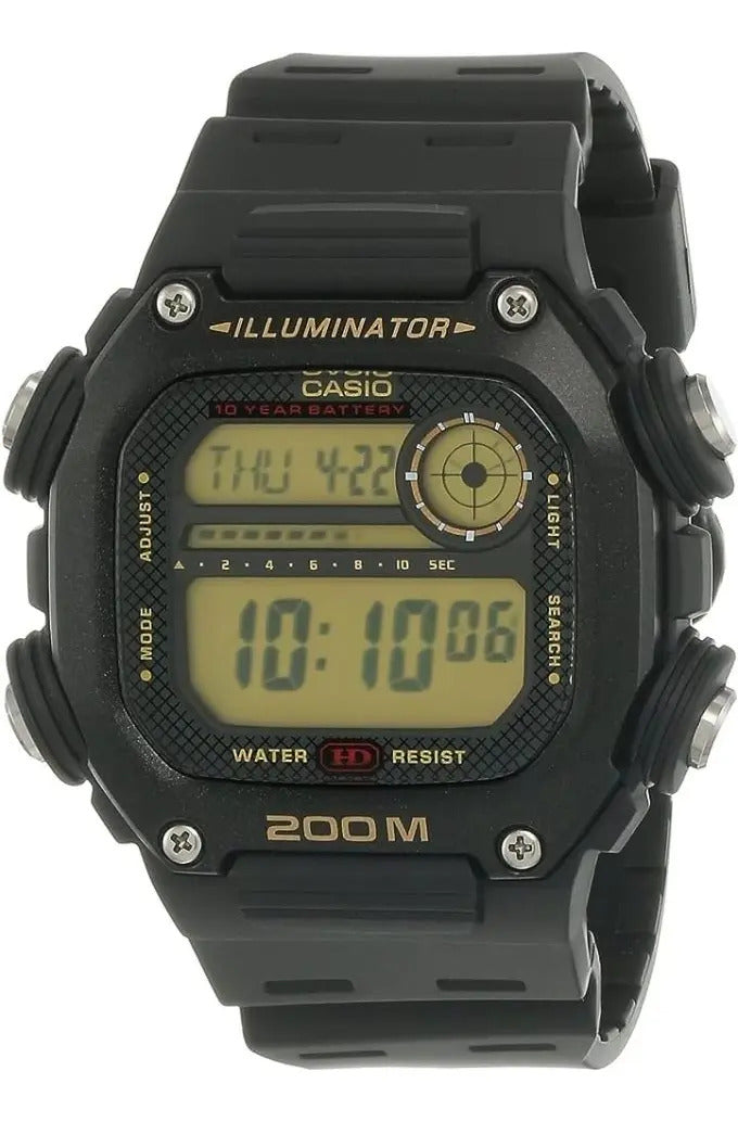 Reloj Casio Digital Dw-291h-9avcf - Negro Gris