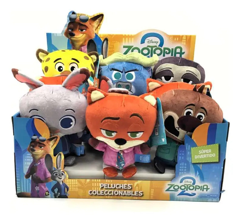 Peluches Surtidos Zootopia 20cm 12 Uds Phi Phi - Variado