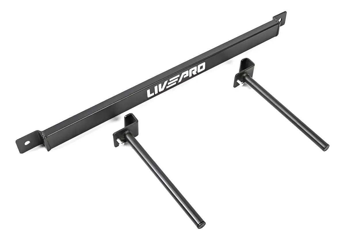 Perchero Colgador De Colchonetas Pared Livepro - Negro