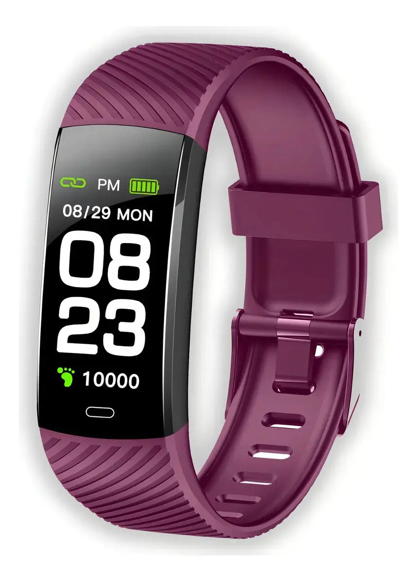 Smart Watch Xion X-watch55 - Negro Liso Bordó
