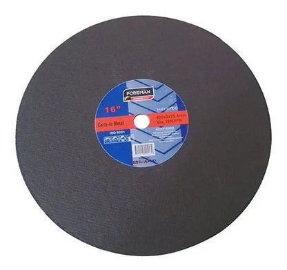 Disco De Corte Metal Foreman 16'' (400×3.0mm) Negro