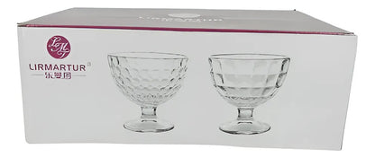 Set 6 Copas De Helado 10.5×9.5 Cms