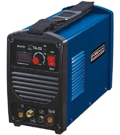 Soldadora Inverter Foreman Tig/mma 200a Azul