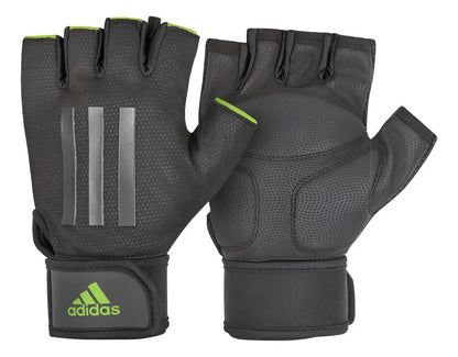 Guantes Elite Negro Con Verde adidas