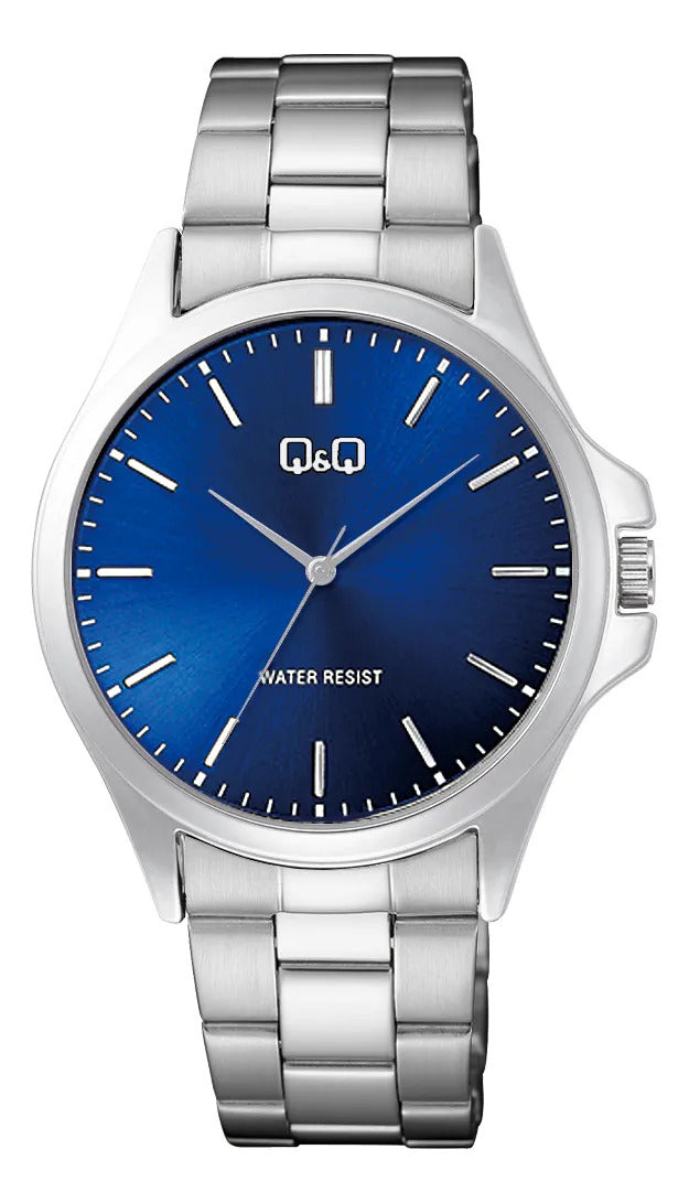 Reloj Q&q Metal Hombre 40mm C36a-004py - Plateado