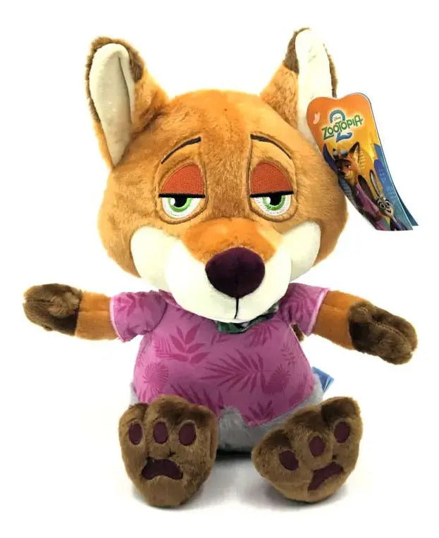 Peluche Zootopia Nick Wilde 25cm Phi Phi Toys - Marrón