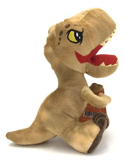 Peluche Jurassic World Dinosaurios Con Sonido - Marrón