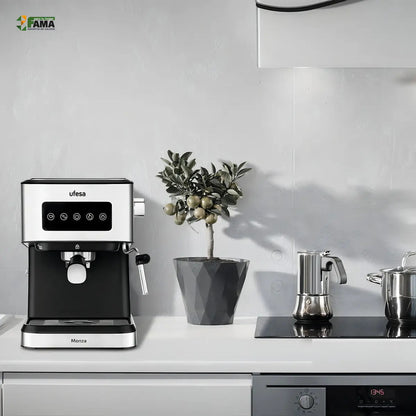 Cafetera Expresso Ufesa Monza 1050w Con Bomba