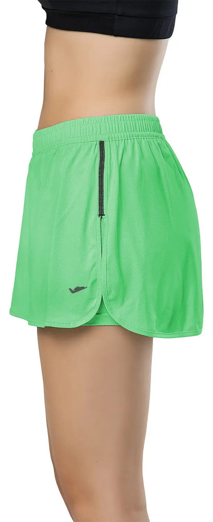 Short Pollera Deportivo Niña Gimnasia Elite - Verde 14