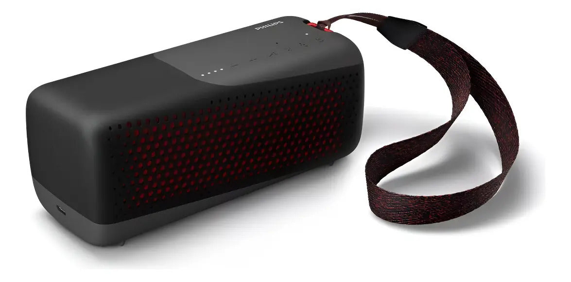 Parlante Bluetooth Inalámbrico Philips Tas4807b/00 Negro