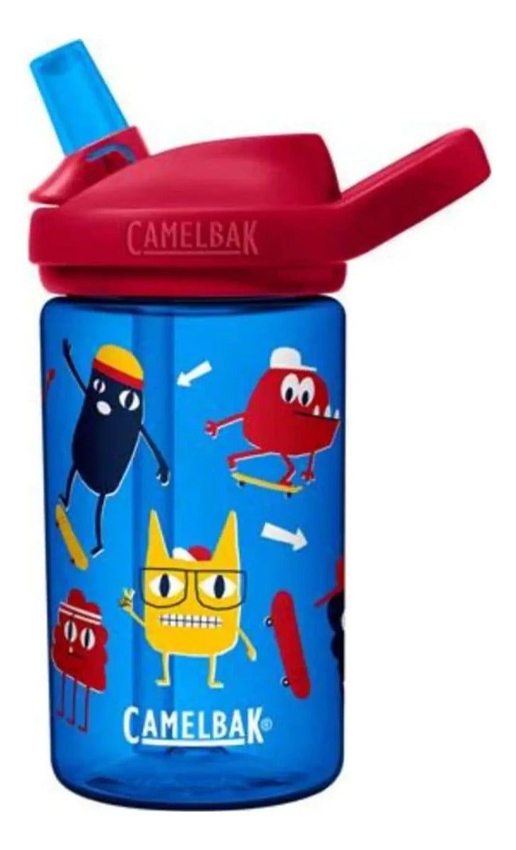 Botella Eddy+ Plus Kids Monstruos 400ml Camelbak - Azul/rojo Monstruos