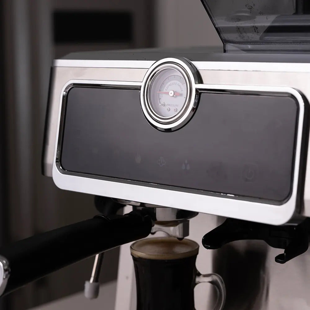 Cafetera Espresso Y Capuccino Barista Xion Xi-cm90 Gris