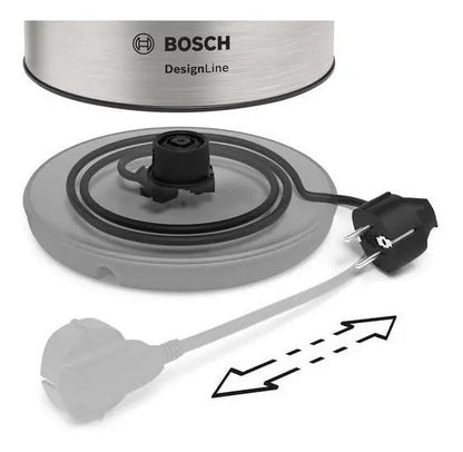 Jarra Eléctrica Bosch Acero Inoxidable Twk3p420