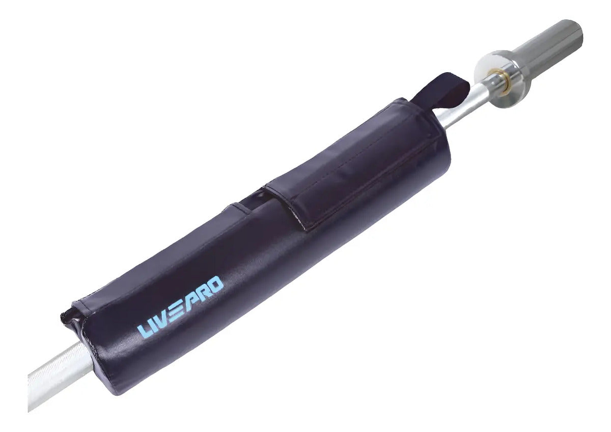 Protector Descanso De Barra Nuca Barbell Livepro - Negro