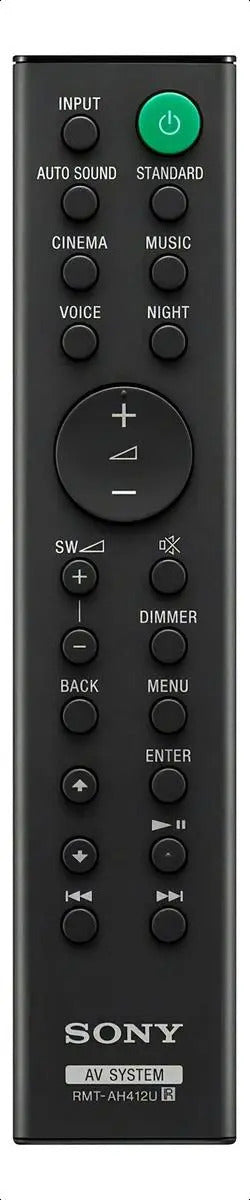 Barra De Sonido Sony 5.1 600w Ht-s40r - Negro