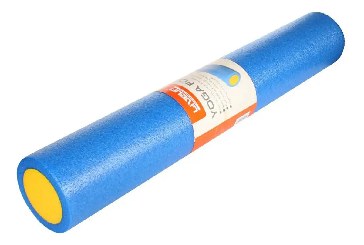 Rolo Para Pilates Yoga Gym Masaje 90cm Livepro - Azul
